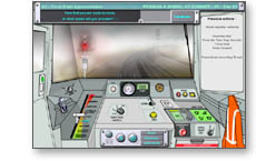 Front cab- low visibility